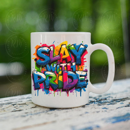 Gay Pride Rainbow Clipart: LGBTQ Graphic Design (PNG Digital Download