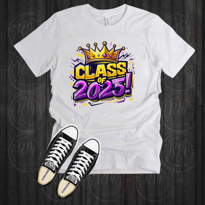 2025 Grad Clipart: Purple & Yellow Graduation Graphics, Digital Download