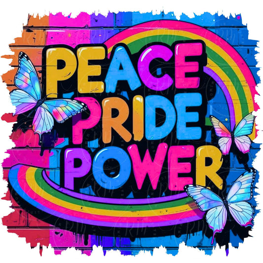 Gay Pride Clipart: Rainbow LGBTQ+ Design (PNG Digital Download