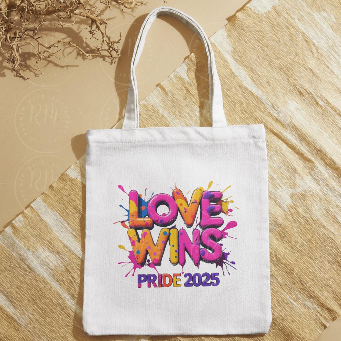 Gay Pride Clipart: Rainbow LGBTQ+ Graphic Design (Digital Download PNG) Pride 2025