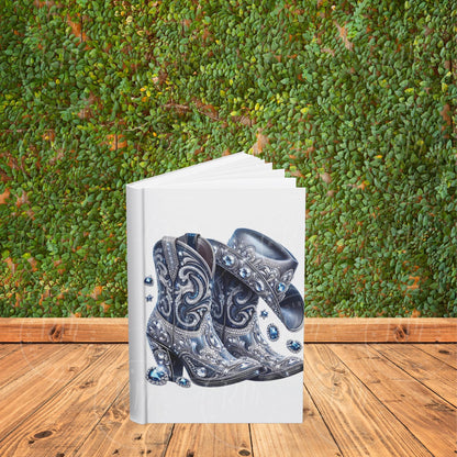 Boots on the Ground PNG, Denim Rhinestone Cowgirl Boots PNG, Western Boots Graphic Design for Tshirts & Prints, Unique Cowboy Clipart