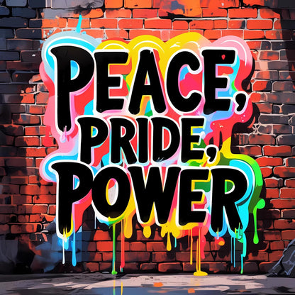 Gay Pride Clipart: Rainbow LGBTQ Graphic Design (PNG Digital Download