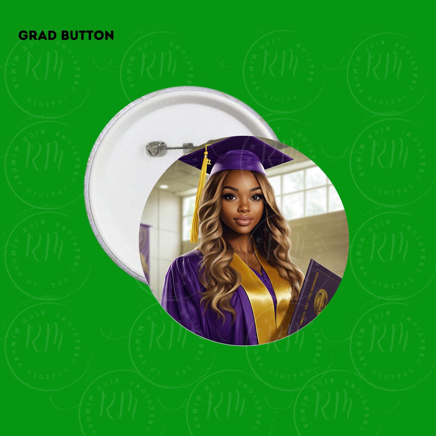 Graduation 2025 Mockup Template Bundle: Canva Drag & Drop Designs (Digital Download