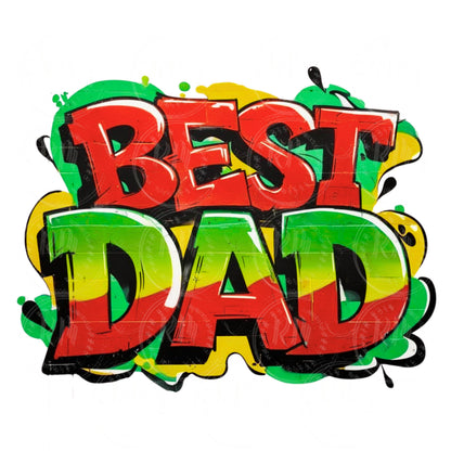 Father's Day Clipart, Dad Design, Best Dad Graphics, Dad Graffiti Clipart, Dad T-shirt, Tee for Dad, Dad Mug, Dad Gift, Happy Father's Day
