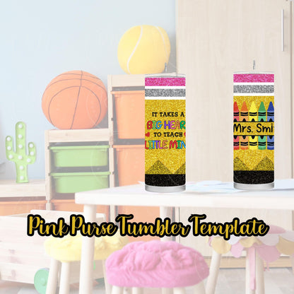 Teacher Tumbler Wrap, Custom Teacher Tumbler Design, Teacher Appreciation Gift, Editable 20oz. Skinny Teacher Tumbler Design, Teacher Gift