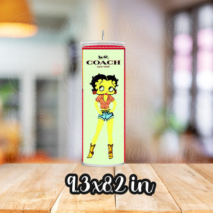 Purse Tumbler Template, Hot Pink Designer Purse, Editable Tumbler Template, Custom Digital Purse Wrap, Gift for Her, Canva DIY