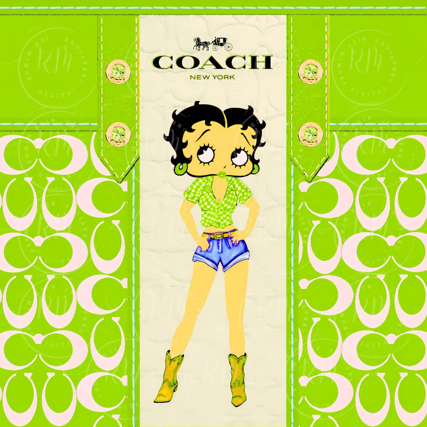 Purse Tumbler Template, Green Designer Purse, Editable Tumbler Template, Custom Digital Purse Wrap, Gift for Her, Canva DIY
