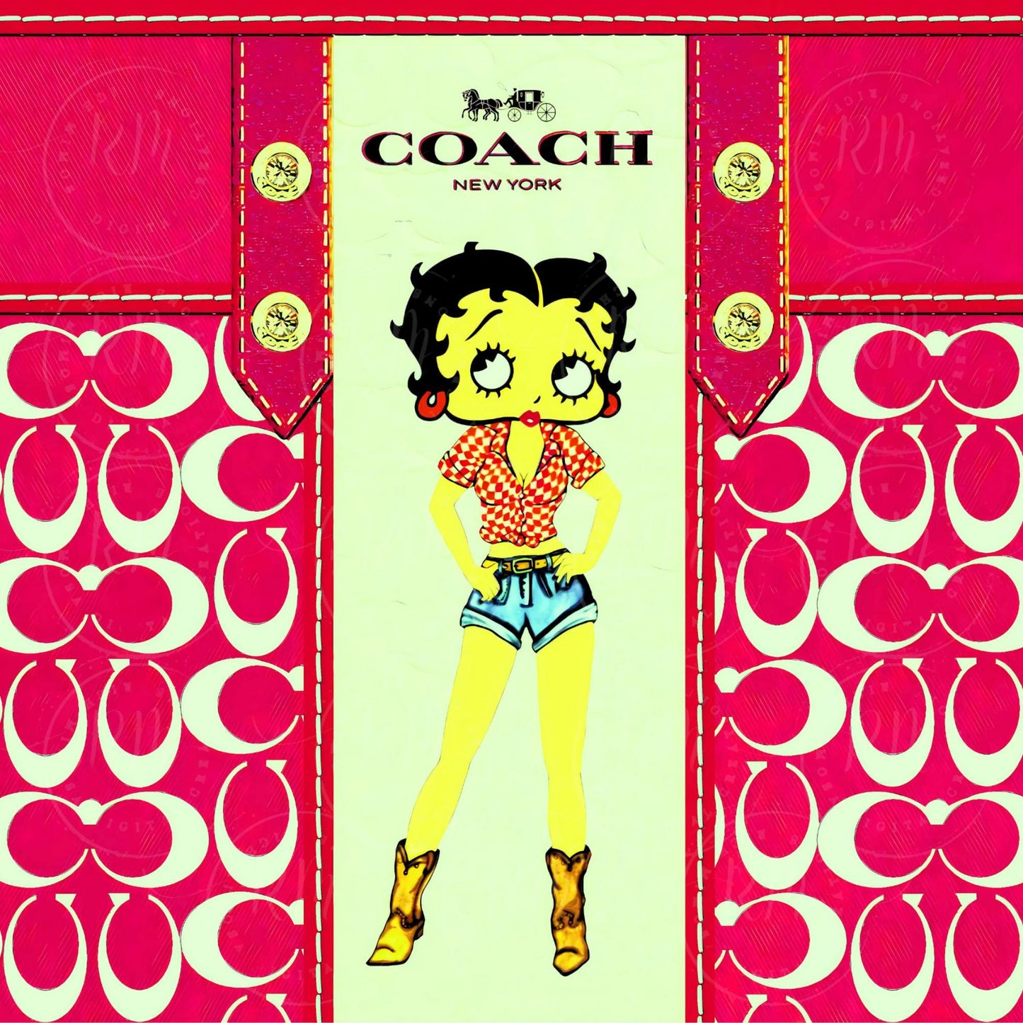 Purse Tumbler Template, Hot Pink Designer Purse, Editable Tumbler Template, Custom Digital Purse Wrap, Gift for Her, Canva DIY