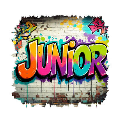 Junior Class Graffiti Design: High School Spirit PNG (Digital Download)