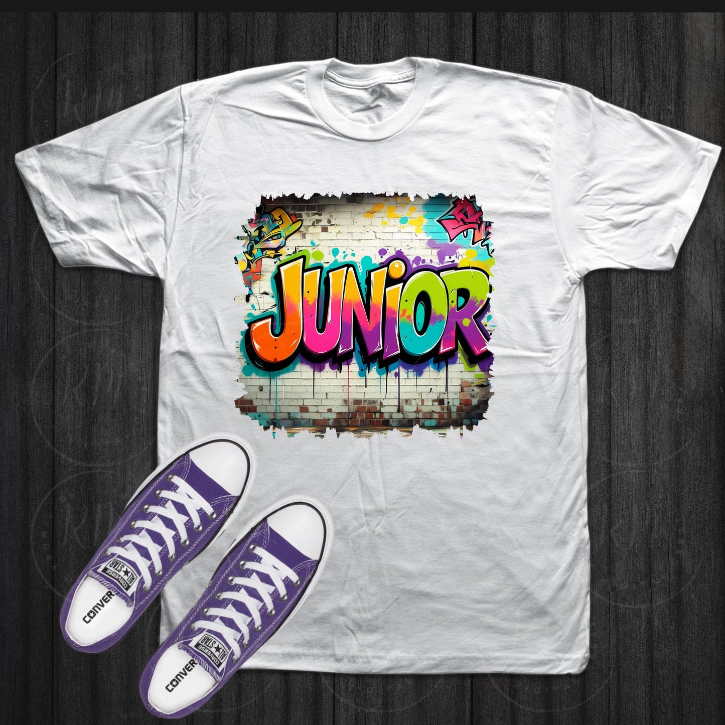 Junior Class Graffiti Design: High School Spirit PNG (Digital Download)