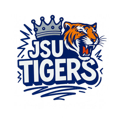 JSU Tigers Logo PNG: Jackson State University Clipart (Digital Download)