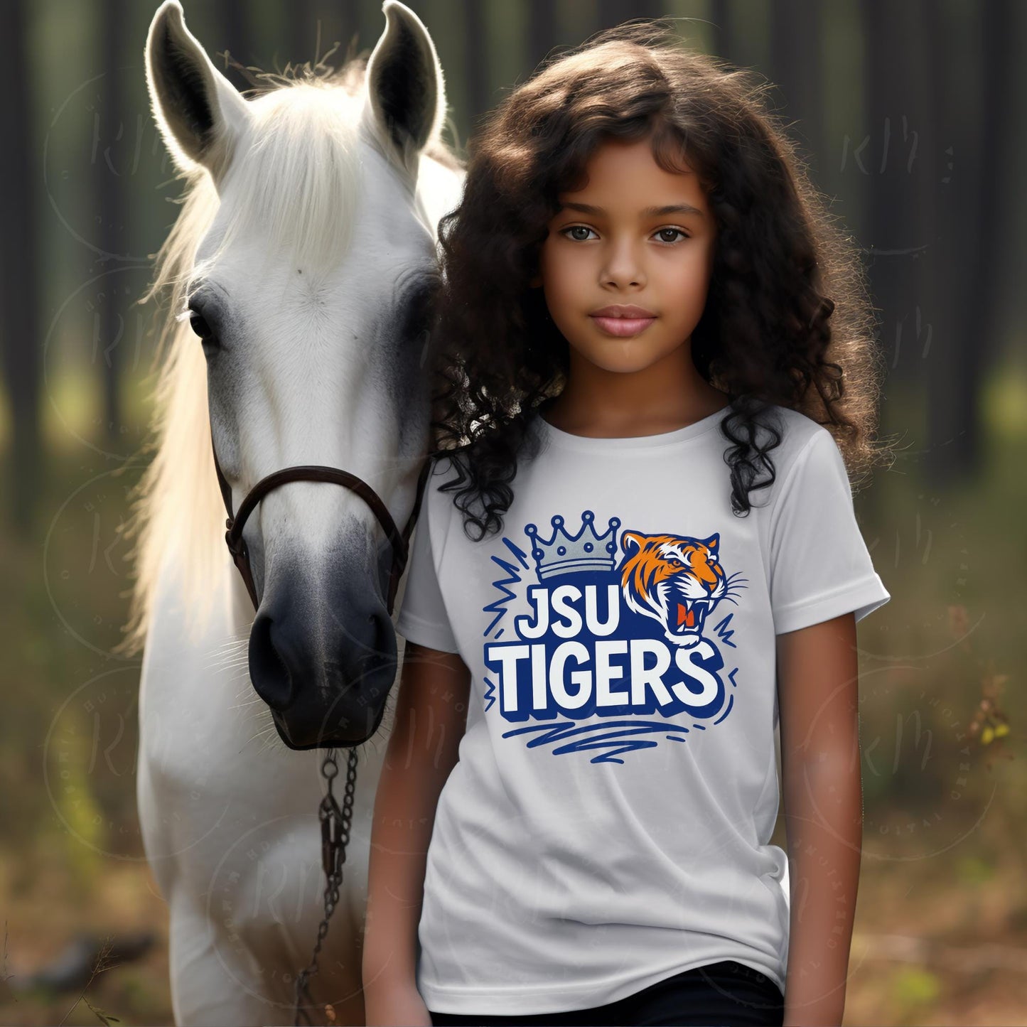 JSU Tigers Logo PNG: Jackson State University Clipart (Digital Download)