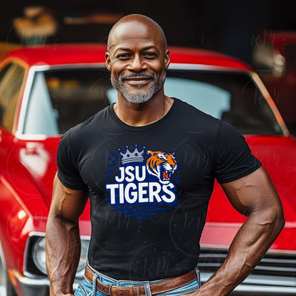 JSU Tigers Logo PNG: Jackson State University Clipart (Digital Download)