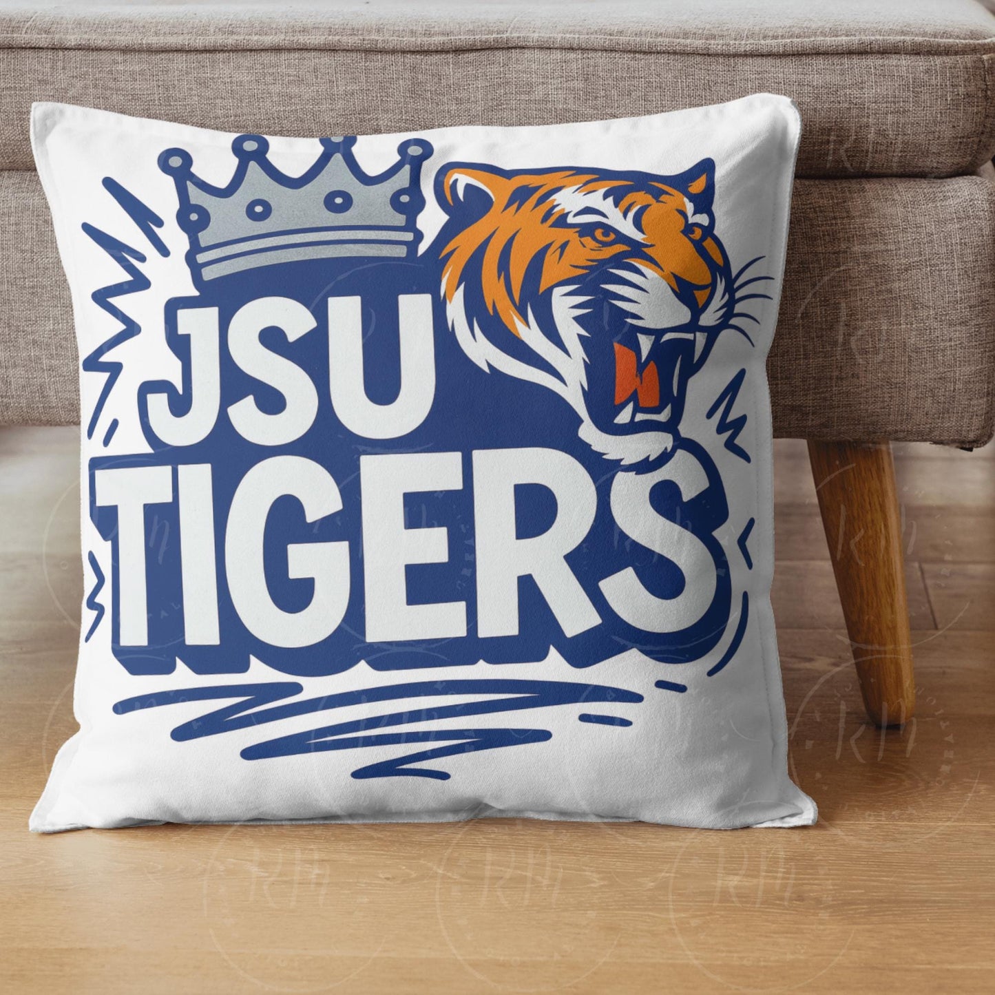 JSU Tigers Logo PNG: Jackson State University Clipart (Digital Download)